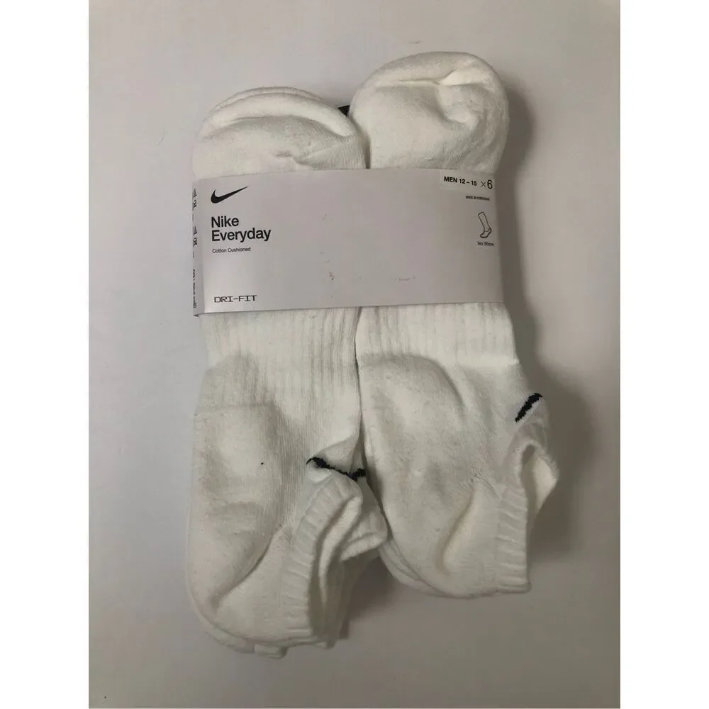 Nike Everyday Cushion No Show Socks Men’s Size 12-15